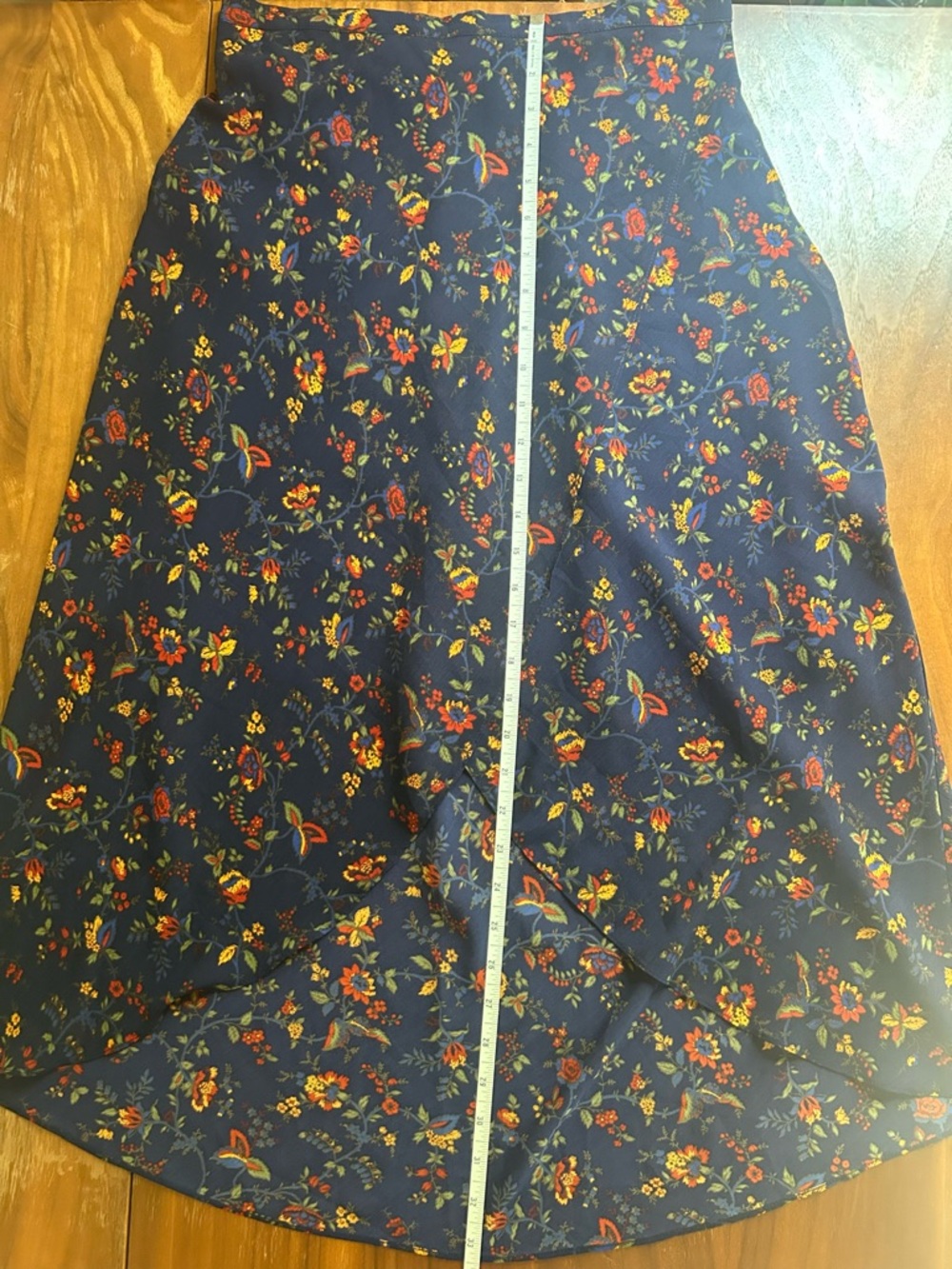 Madewell Faux Wrap Skirt in Climbing Vine | size 6 - Picture 7 of 11